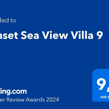 Villa Sunset Sea View 9
